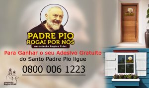 Adesivo do Santo Padre Pio