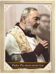 Estampa do Padre Pio